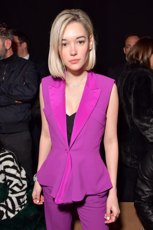SARAH SNYDER at Roberto Cavalli Fashion Show in Milan 02/23/2018
