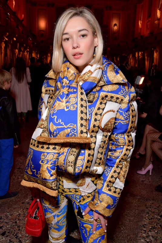 SARAH SNYDER at Versace Show at Milan Fashion Week 02/23/2018