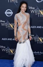 SASHA LANE at A Wrinkle in Time Premiere in Los Angeles 02/26/2018