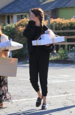 SELENA GOMEZ Arrives at a Party in Studio City 02/24/2018