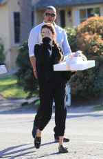 SELENA GOMEZ Arrives at a Party in Studio City 02/24/2018