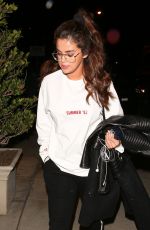 SELENA GOMEZ Arrives at a Recording Studio in westwood 02/22/2018