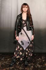SELENA GOMEZ at Coach 1941 Show at New York Fashion Week 02/13/2018