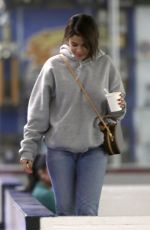 SELENA GOMEZ at Kings Valley Ice Center in Los Angeles 01/31/2018