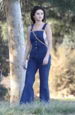 SELENA GOMEZ at Lake Balboa Park in Encino 02/02/2018