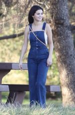 SELENA GOMEZ at Lake Balboa Park in Encino 02/02/2018