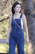 SELENA GOMEZ at Lake Balboa Park in Encino 02/02/2018