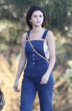 SELENA GOMEZ at Lake Balboa Park in Encino 02/02/2018