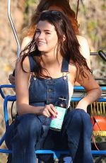 SELENA GOMEZ at Lake Balboa Park in Encino 02/02/2018