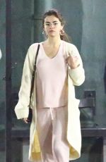 SELENA GOMEZ at Sunday Service at a Church in Los Angeles 02/25/2018