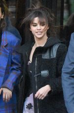SELENA GOMEZ Leaves Coach Fashion Show at New York Fashion Week 02/13/2018