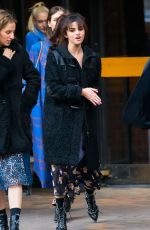 SELENA GOMEZ Leaves Coach Fashion Show at New York Fashion Week 02/13/2018