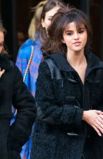 SELENA GOMEZ Leaves Coach Fashion Show at New York Fashion Week 02/13/2018