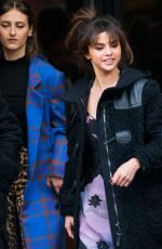 SELENA GOMEZ Leaves Coach Fashion Show at New York Fashion Week 02/13/2018