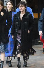 SELENA GOMEZ Leaves Coach Fashion Show at New York Fashion Week 02/13/2018