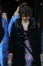 SELENA GOMEZ Leaves Coach Fashion Show at New York Fashion Week 02/13/2018