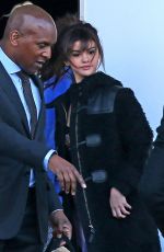 SELENA GOMEZ Leaves Coach Fashion Show at New York Fashion Week 02/13/2018