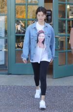 SELENA GOMEZ Out for a Coffee in Studio City 02/08/2018