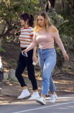 SELENA GOMEZ Out for Breakfast in Encino 02/07/2018