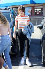 SELENA GOMEZ Out for Breakfast in Encino 02/07/2018