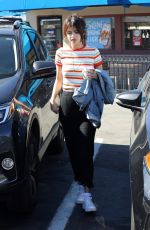 SELENA GOMEZ Out for Breakfast in Encino 02/07/2018