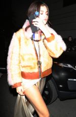 SELENA GOMEZ Out for Dinner in Los Angeles 02/02/2018