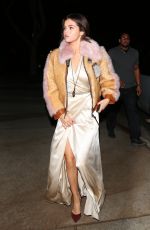 SELENA GOMEZ Out for Dinner in Los Angeles 02/02/2018
