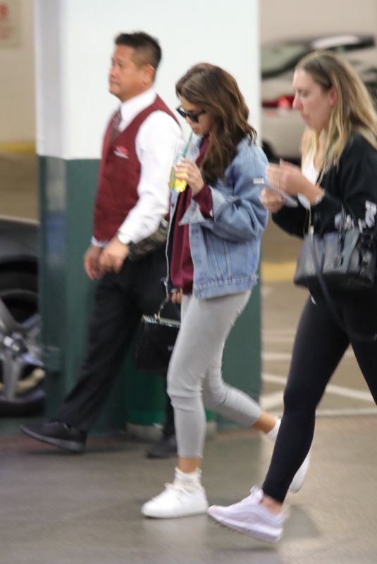 SELENA GOMEZ Out in Los Angeles 02/16/2018