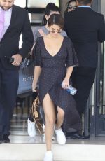 SELENA GOMEZ Out Shopping in Beverly Hills 02/01/2018