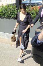 SELENA GOMEZ Out Shopping in Beverly Hills 02/01/2018