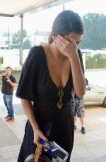 SELENA GOMEZ Out Shopping in Beverly Hills 02/01/2018