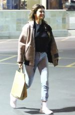 SELENA GOMEZ Shopping at Vons Supermarket in Los Angeles 02/21/2018