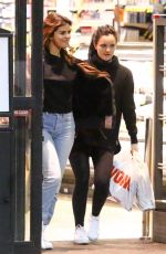 SELENA GOMEZ Shopping at Vons Supermarket in Los Angeles 02/21/2018