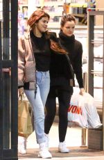 SELENA GOMEZ Shopping at Vons Supermarket in Los Angeles 02/21/2018