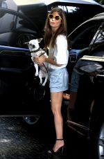 SELMA BLAIR Arrives at Chateau Marmont in West Hollywood 02/02/2018