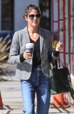 SELMA BLAIR Out for Coffee at Alfred Coffee + Kitchen in Studio City 02/23/2018
