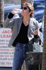 SELMA BLAIR Out for Coffee at Alfred Coffee + Kitchen in Studio City 02/23/2018