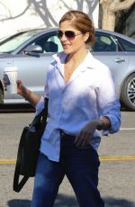 SELMA BLAIR Out for Coffee at Alfred