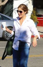 SELMA BLAIR Out for Coffee at Alfred