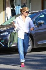 SELMA BLAIR Out for Coffee at Alfred