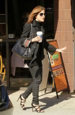 SELMA BLAIR Out for Lunch at Joan
