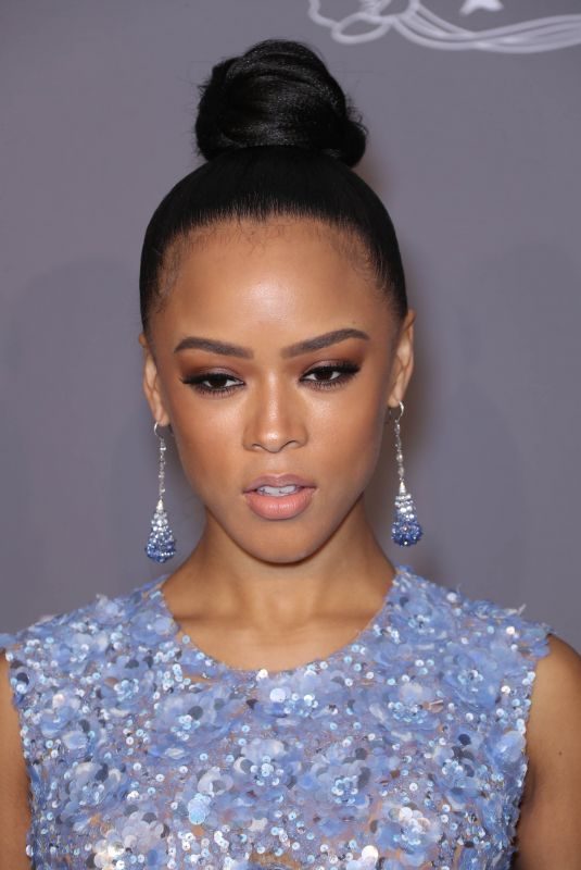 SERAYAH at Amfar Gala 2018 in New York 02/07/2018