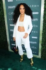 SERAYAH MCNEILL at CFDA, Variety and WWD Runway to Red Carpet Luncheon in Los Angeles 02/20/2018