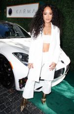 SERAYAH MCNEILL at CFDA, Variety and WWD Runway to Red Carpet Luncheon in Los Angeles 02/20/2018