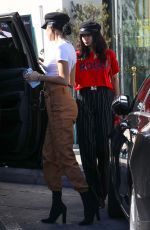 SHANINA SHAIK and NICOLE WILLIAMS Out for Lunch at Soho House in Los Angeles 02/25/2018