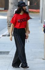 SHANINA SHAIK and NICOLE WILLIAMS Out for Lunch at Soho House in Los Angeles 02/25/2018