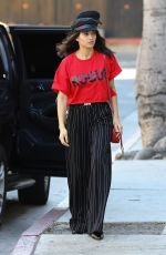 SHANINA SHAIK and NICOLE WILLIAMS Out for Lunch at Soho House in Los Angeles 02/25/2018
