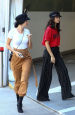 SHANINA SHAIK and NICOLE WILLIAMS Out for Lunch at Soho House in Los Angeles 02/25/2018