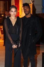 SHANINA SHAIK Night Out in New York 02/12/2018