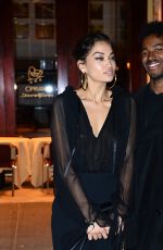 SHANINA SHAIK Night Out in New York 02/12/2018
